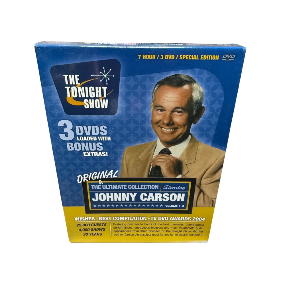 The Tonight Show Starring Johnny Carson The Ultimate Collection 3 DVD Set